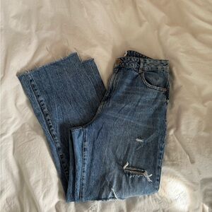 Garage Classic Blue Straight Leg Jeans